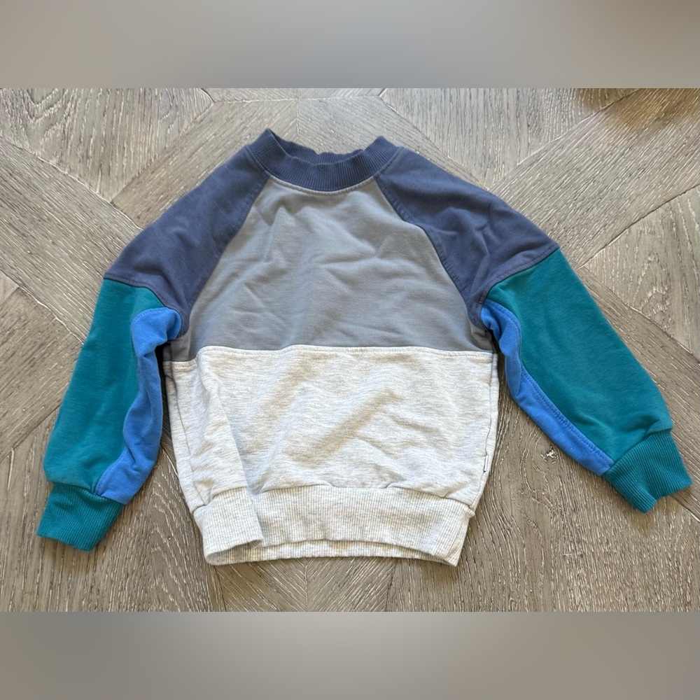 Play by Little Sleepies Color block Sweatshirt